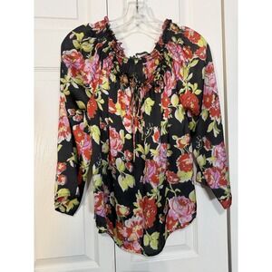 Patterson J Kincaid Women's Floral Top Size XS